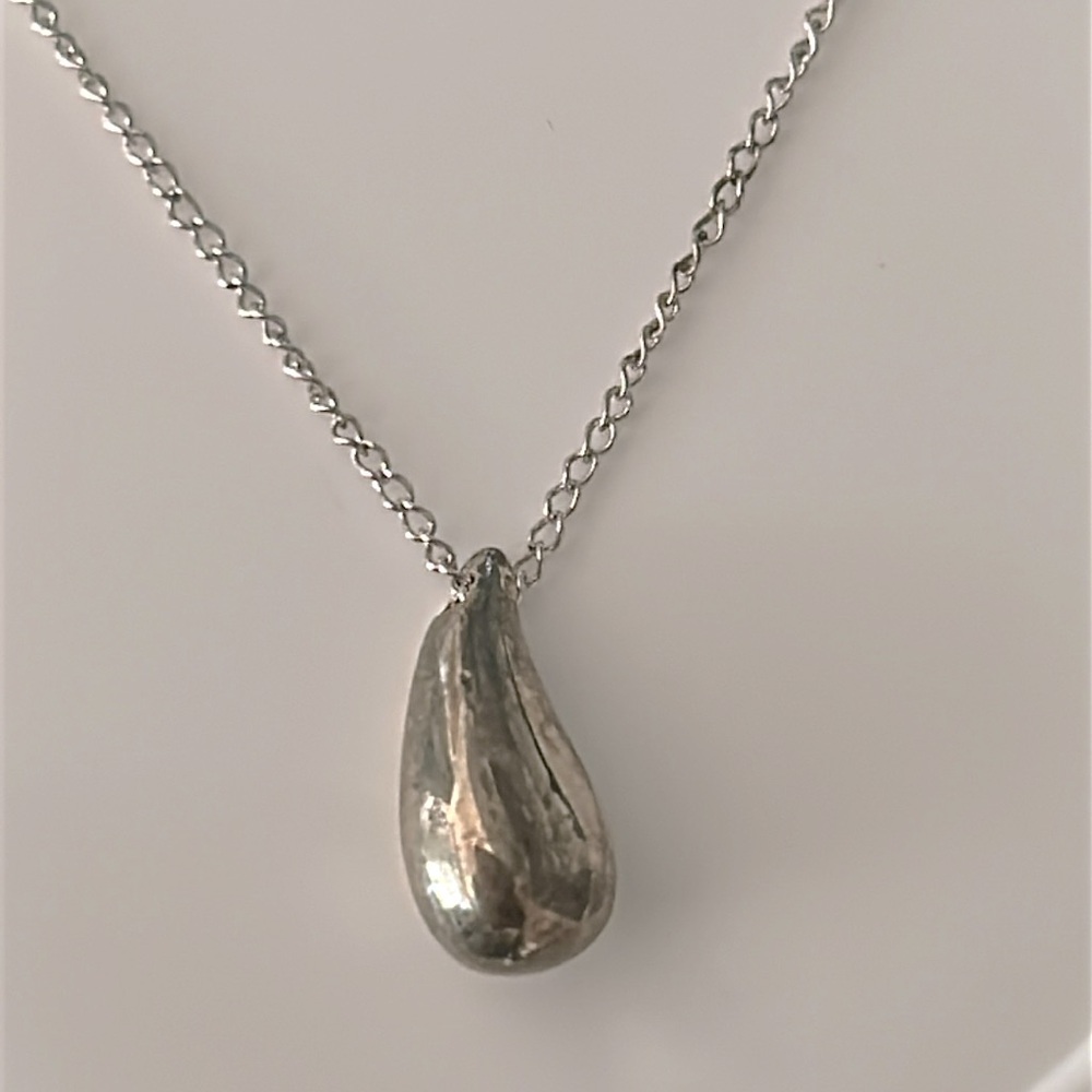 Speidel Sterling Silver Teardrop Necklace